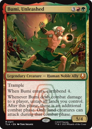 Bumi unleashed avatar the - unleashed,