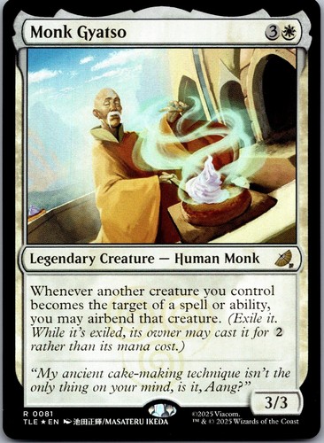 Monk gyatso avatar the - avatar:,