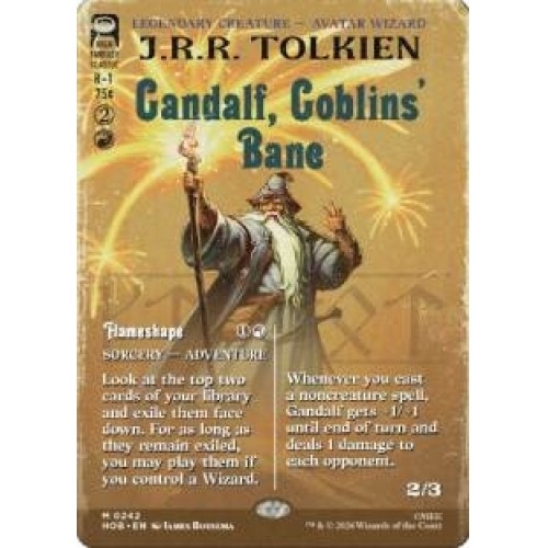 Gandalf goblins bane - gandalf,, goblins'
