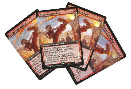 Firebending student foil - firebending,