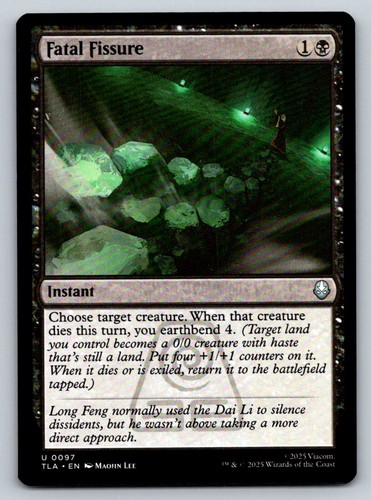 Fatal fissure uncommon - 97,