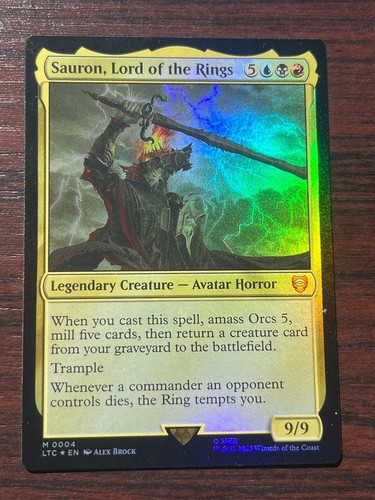 Foil sauron lord of - lord,