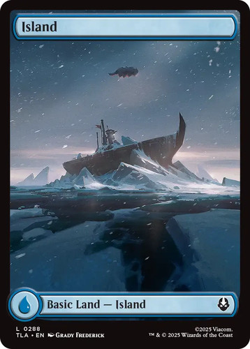 Mtg magic island 288 - 1x,