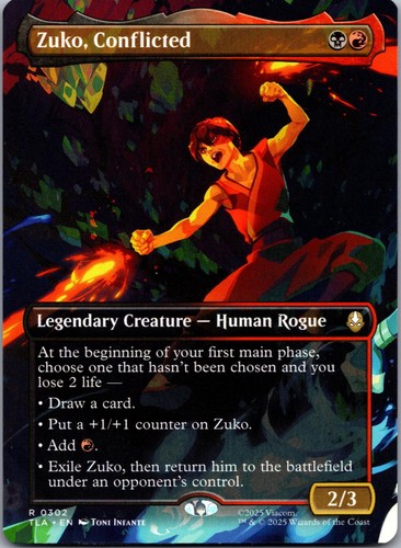 Zuko conflicted - zuko,, (borderless)