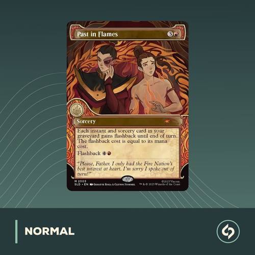 Mtg past flames secret - |,